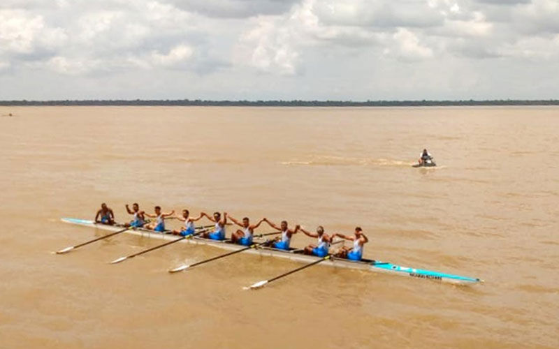 Imagem ilustrativa da notícia: Atletas disputam regata na Baía do Guajará neste domingo