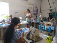 Costureiras de Vila Bom Jesus, em Canaã dos Carajás, produzem máscaras de tecidos 
