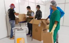 Imagem ilustrativa da notícia Hospital de Campanha do Oeste recebe mais 10 kits de respiradores