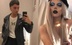 Imagem ilustrativa da notícia Filho da cantora gospel Eyshila surpreende como drag queen na web