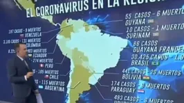 Essa não é a primeira vez que o âncora da TV Argentina ataca Bolsonaro.