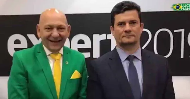 Imagem ilustrativa da notícia Luciano Hang lamenta saída de Sérgio Moro: "estamos juntos!"
