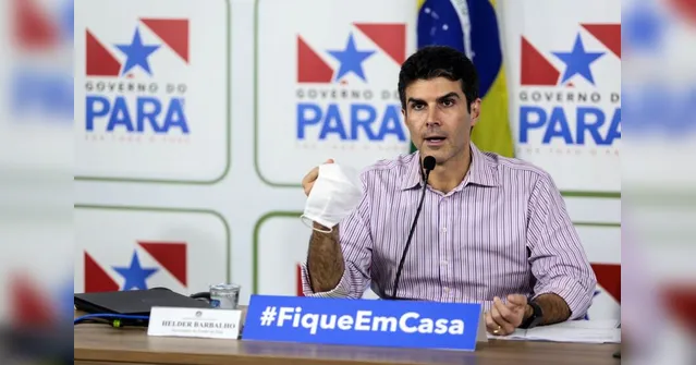 Imagem ilustrativa da notícia Novo exame do governador Helder Barbalho testa negativo para Covid-19