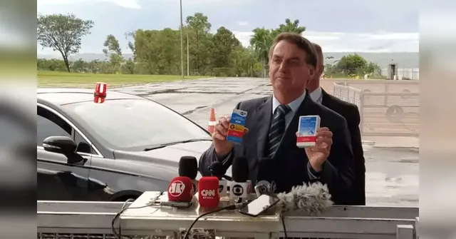 Imagem ilustrativa da notícia Médicos pedem "respaldo" após Bolsonaro defender cloroquina 