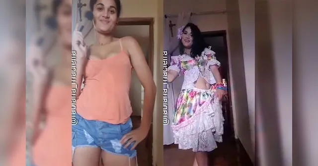 Imagem ilustrativa da notícia Dançarinas de carimbó participam de 'challenge'; confira o vídeo