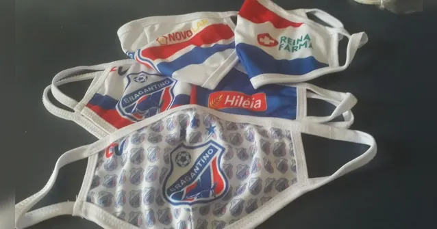 Imagem ilustrativa da notícia Torcedores vão receber máscaras personalizadas do Bragantino