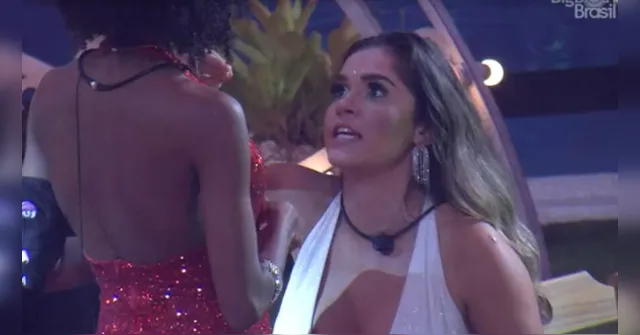 Imagem ilustrativa da notícia Festa no BBB tem confusão e choro entre Thelma, Giselly e Prior