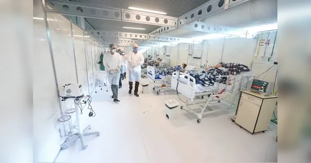 Imagem ilustrativa da notícia Hospital de campanha de Belém terá 95 leitos de UTIs