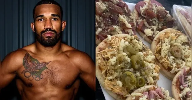 Imagem ilustrativa da notícia Boxeador Esquiva Falcão entrega pizzas feitas pela esposa