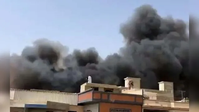 Imagem ilustrativa da notícia Vídeo mostra a queda do avião com mais de 100 pessoas no Paquistão