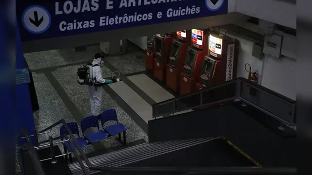 Imagem ilustrativa da notícia Terminal
Rodoviário de Belém passa por descontaminação