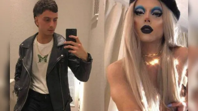 Imagem ilustrativa da notícia Filho da cantora gospel Eyshila surpreende como drag queen na web