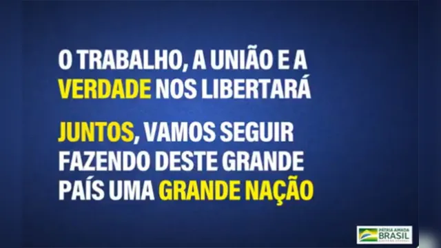 Imagem ilustrativa da notícia Governo Bolsonaro usa expressão semelhante a slogan nazista para divulgar ações na pandemia