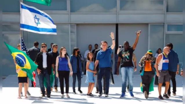 Imagem ilustrativa da notícia Comunidade judaica brasileira reage a uso da bandeira de Israel em atos
antidemocráticos