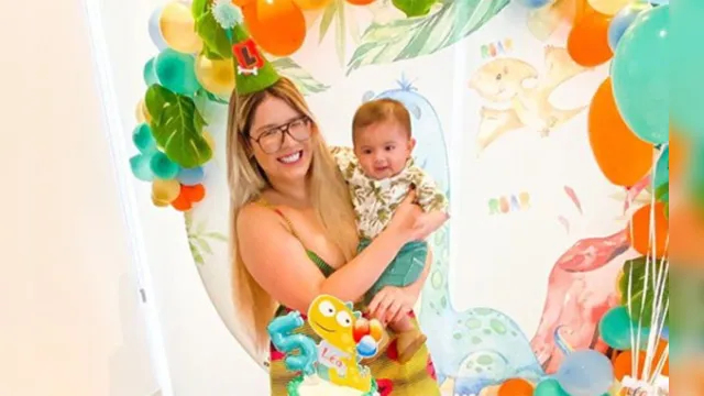 Imagem ilustrativa da notícia Marilia Mendonça festeja cinco meses do filho nas redes sociais. 'Eu te amo menino'