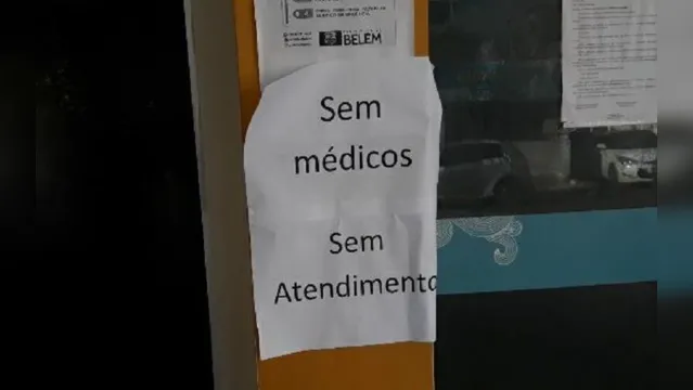 Imagem ilustrativa da notícia Colapso em Belém: PSMs estão de portas fechadas por falta de médicos; veja vídeos!