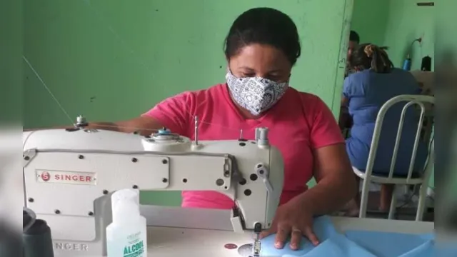 Imagem ilustrativa da notícia Produção de máscaras de tecido aquece economia no Pará e ajuda a prevenir coronavírus