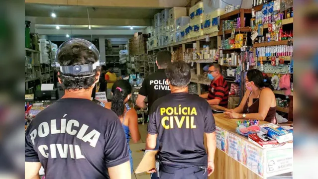 Imagem ilustrativa da notícia Estabelecimentos
descumprem decreto e Polícia Civil faz 32 autuações