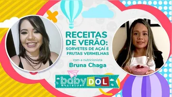 Nutricionista ensina duas receitinhas  práticas e saudáveis de sorvetes caseiros.