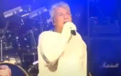 O apresentador participou de uma live na noite de ontem