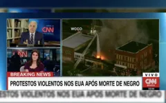 William Waack e Carol Nogueira comentam os ataques antirracistas no Jornal da CNN.