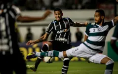 Corinthians venceu o Goiás em Belém no último jogo da série A disputado no Mangueirão em 2014.
