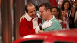  Luciano Huck e Ricardo Nunes no "Caldeirão do Huck"