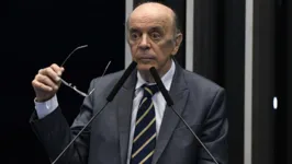 A operação tem o objetivo de investigar a suspeita de caixa dois na campanha do senador José Serra (PSDB) nas eleições de 2014.