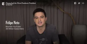 Youtuber diz que Bolsonaro é o pior presidente do mundo