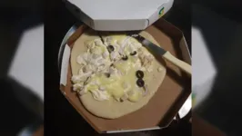 Cliente viraliza após publicar imagem de uma pizza da Subway
