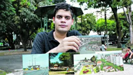 Robson Santos tem um acervo admirável de imagens antigas da capital paraense