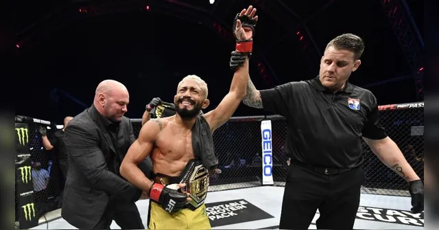 Imagem ilustrativa da notícia Deiveson massacra o americano Benitez e é campeão do UFC