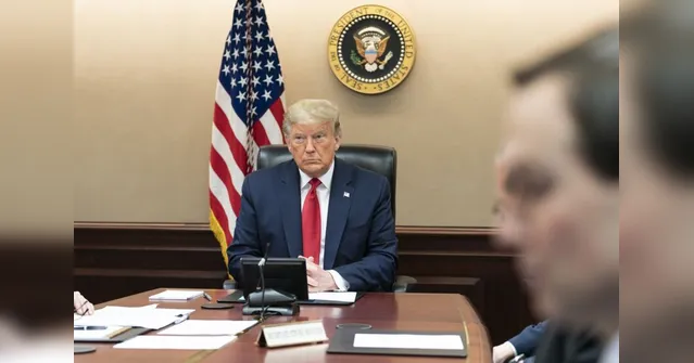 Imagem ilustrativa da notícia Trump promete enviar tropas para conter
violência em protestos