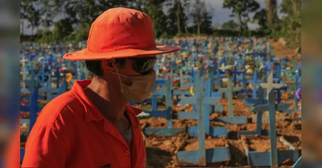 Imagem ilustrativa da notícia Brasil registra 904 novas mortes por coronavírus
em 24 h e total chega a quase 36 mil