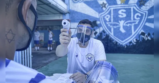 Imagem ilustrativa da notícia Jogador do Paysandu é diagnosticado com covid-19