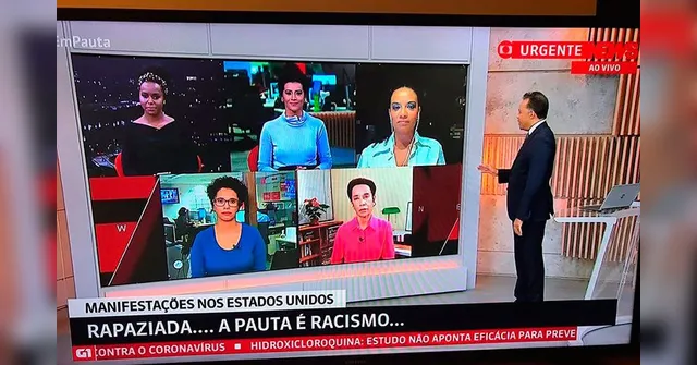 Imagem ilustrativa da notícia Após críticas, emissora escala comentaristas pretos para falar sobre racismo