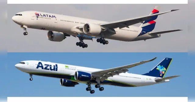 Imagem ilustrativa da notícia Azul quer 'engolir' a Latam. Leia na Coluna Esplanada