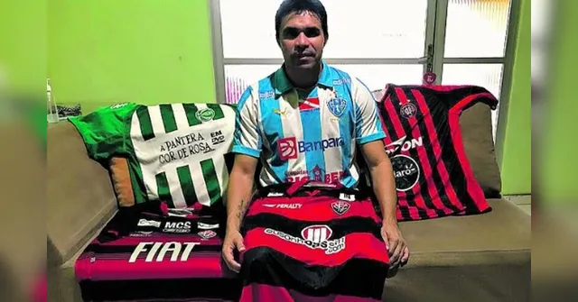 Imagem ilustrativa da notícia Três camisas leiloadas pelo ex-jogador Vanderson alcançou um total de 41 cestas básicas