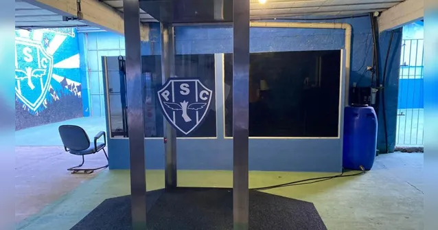 Imagem ilustrativa da notícia Paysandu: novo equipamento protege jogadores da covid-19