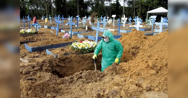 Imagem ilustrativa da notícia Uma a cada 10 mortes no mundo por coronavírus foi no Brasil