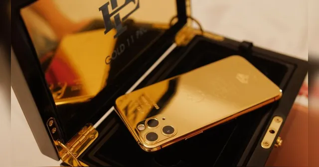 Imagem ilustrativa da notícia Irmão de Pablo Escobar vende iPhones banhados a ouro por metade do  preço