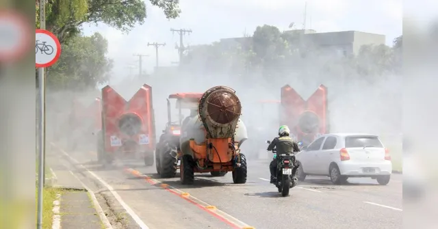 Imagem ilustrativa da notícia Feiras e mercados de Belém recebem mais uma ação de desinfecção