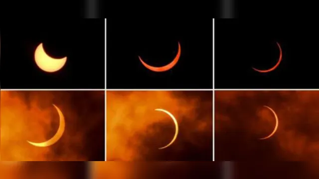 Imagem ilustrativa da notícia Eclipse solar surpreende com tamanha beleza; veja!