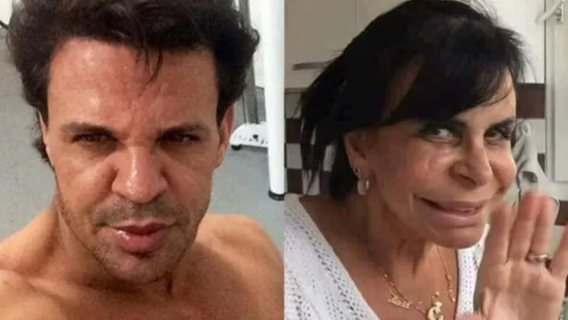 Imagem ilustrativa da notícia Após 'maquiagem definitiva', Eduardo Costa é comparado a Gretchen