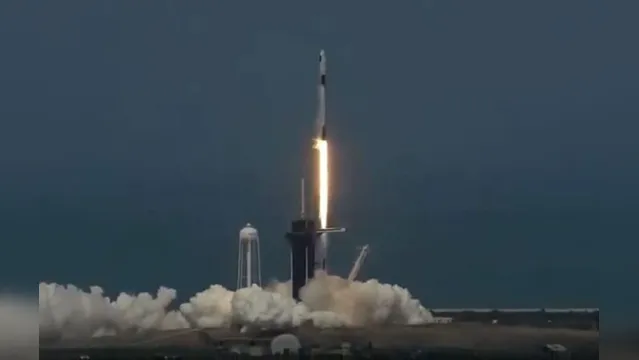 Imagem ilustrativa da notícia Nave da SpaceX vai chegar neste domingo à Estação Espacial