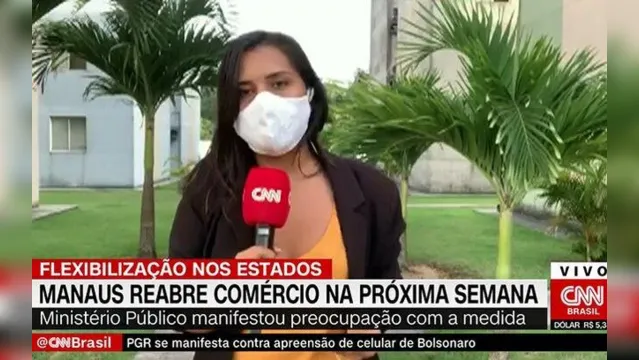 Imagem ilustrativa da notícia Repórter da CNN Brasil desmaia após passar informações ao vivo