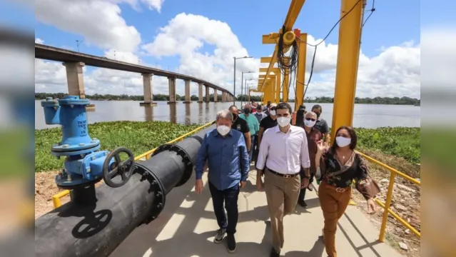 Imagem ilustrativa da notícia Governo do Estado vai entregar nova estação de tratamento de água em Moju