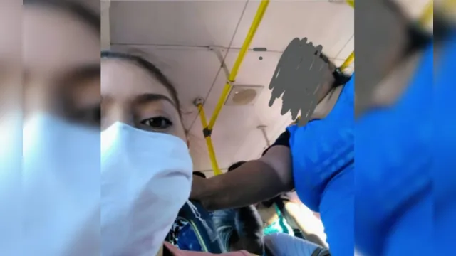 Imagem ilustrativa da notícia Mulher não usa máscara em ônibus da linha Icoaraci e causa revolta na web
