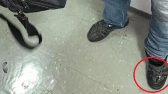 Imagem ilustrativa da notícia Homem filma calcinha de mulheres com câmera instalada em sapato