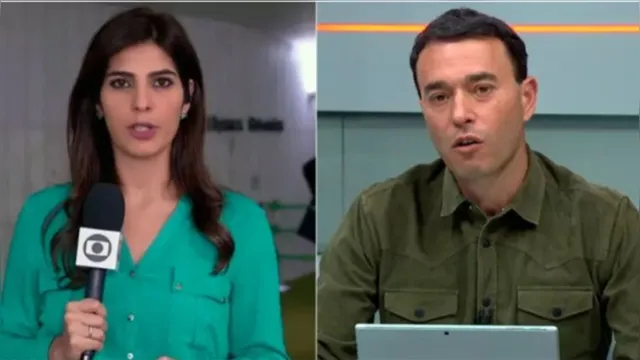 Imagem ilustrativa da notícia Apresentador se declara para repórter da Globo na web